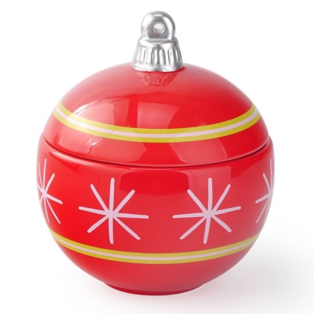 Target 🎯 Ceramic Ornament Container Red